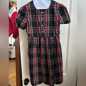 Girls Crewcuts Dress - Red and Black